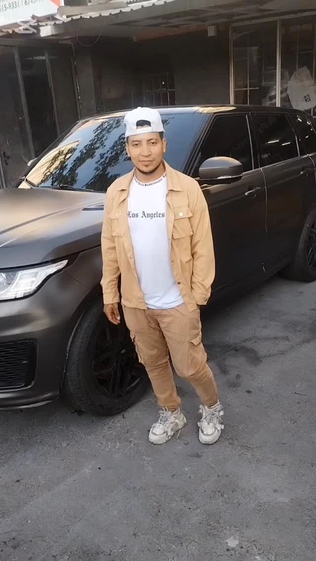 Range Rover con wrap mate